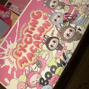 Pop Mart Labubu Exciting Macaron Full Case- Sealed - 100% Authentic